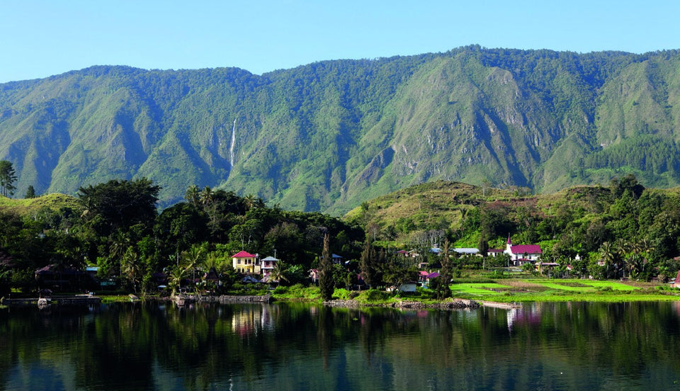 Batak-Hochland am Tobasee, Nord-Sumatra: Plantage und Region