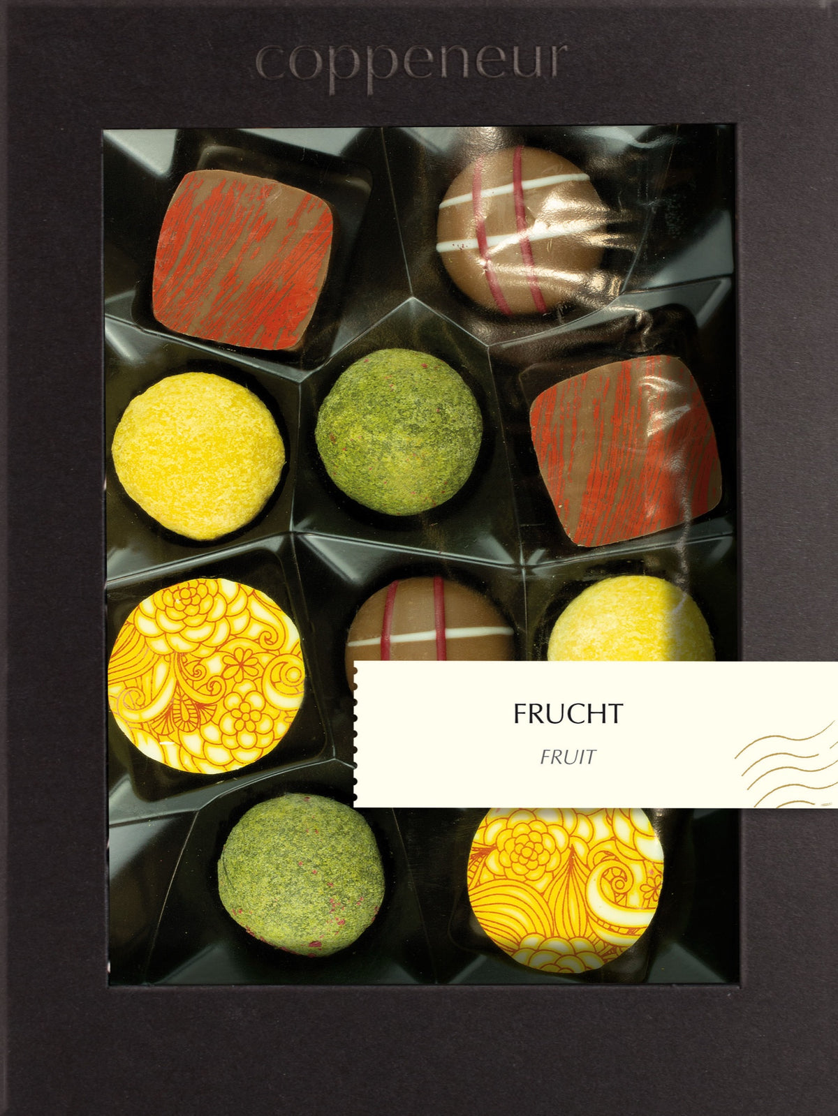 10er Selection Frucht, 10 Pralinés von Coppeneur
