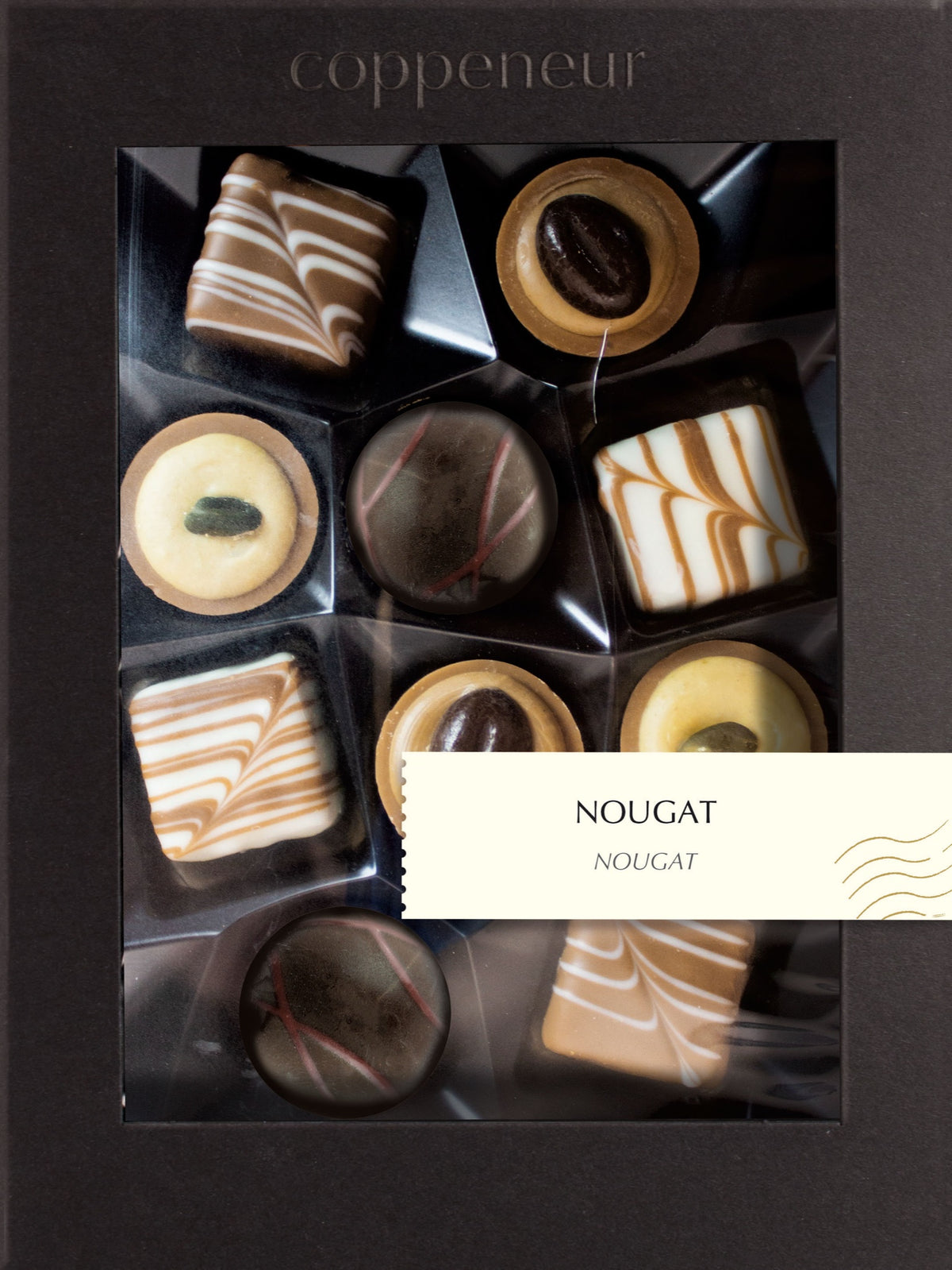 10er Selection Nougat, 10 Pralinés von Coppeneur