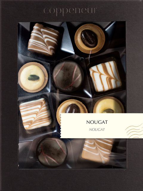 10er Selection Nougat, 10 Pralinés von Coppeneur