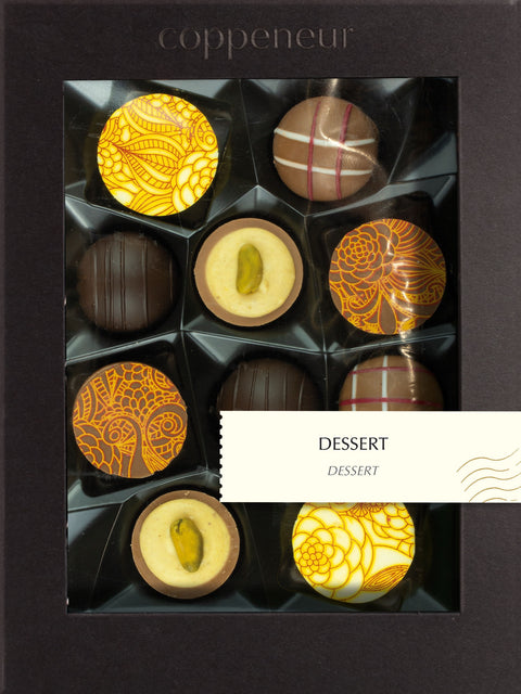 10er Selection Dessert, 10 Pralinés von Coppeneur