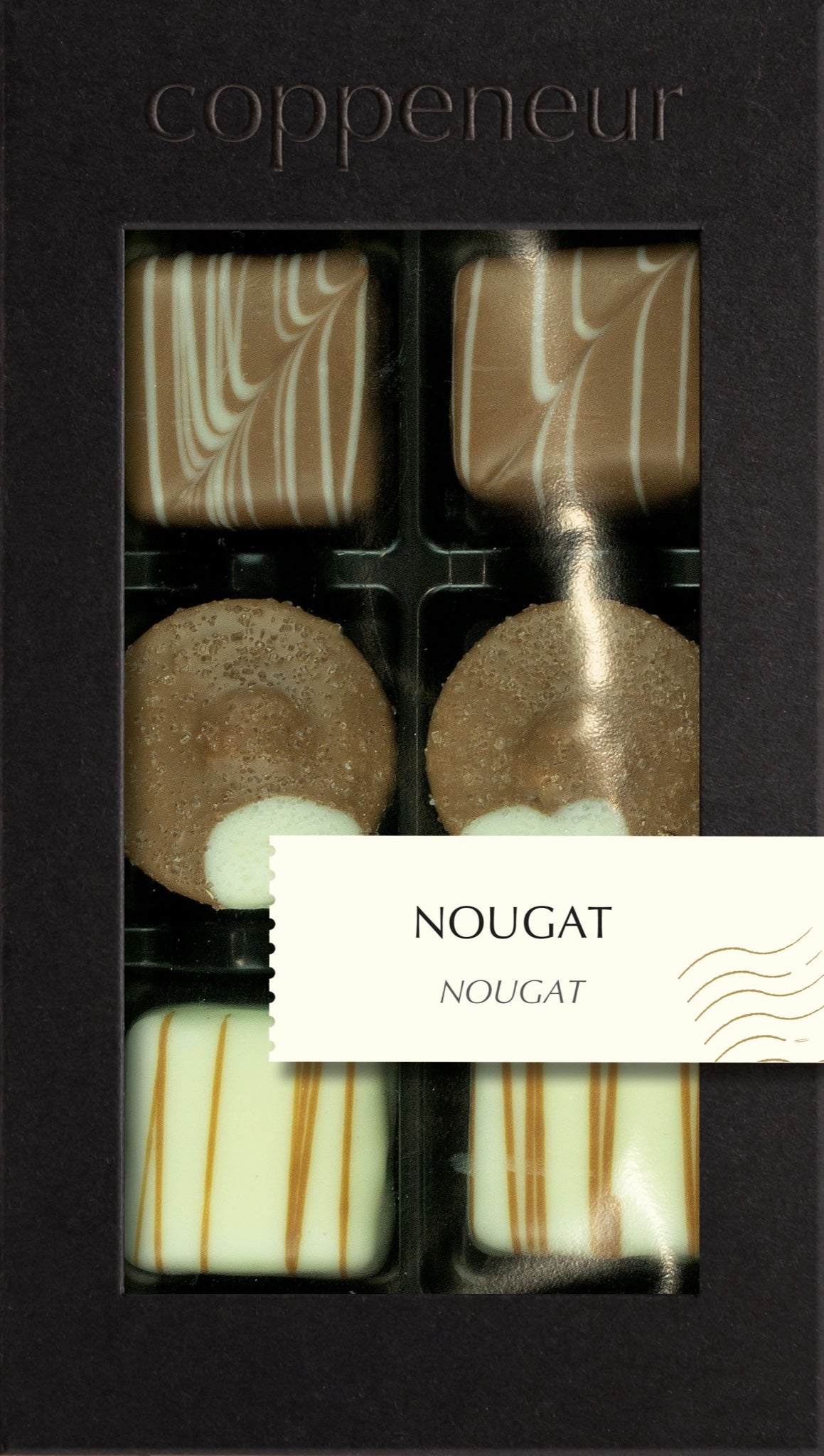 6er Sélection Nougat, 6 Pralinés von Coppeneur