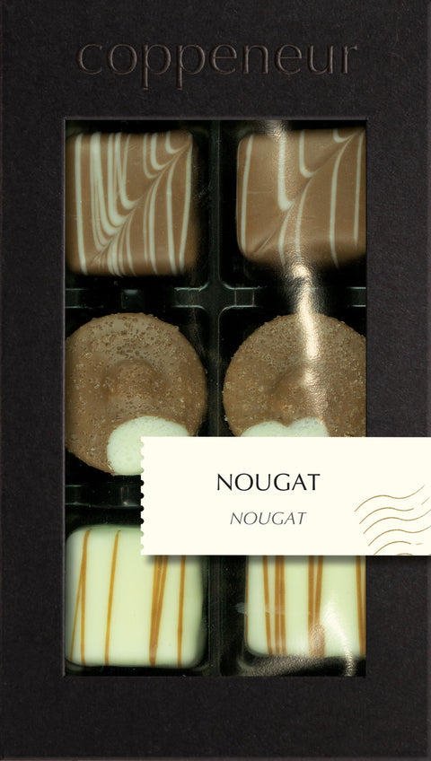 6er Sélection Nougat, 6 Pralinés von Coppeneur