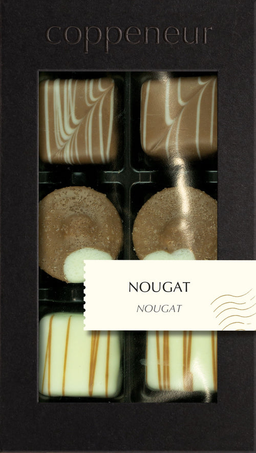 6er Sélection Nougat, 6 Pralinés von Coppeneur