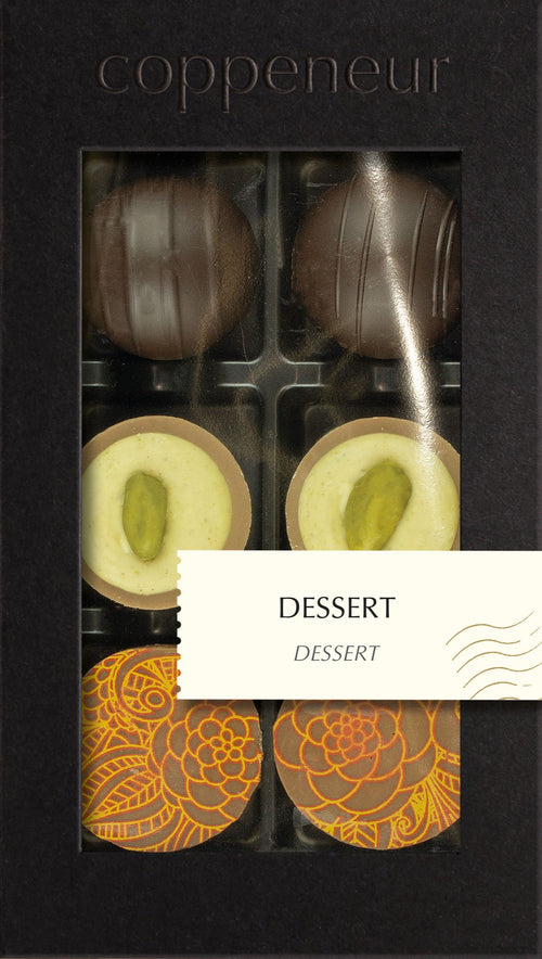 6er Sélection Dessert, 6 Pralinés von Coppeneur