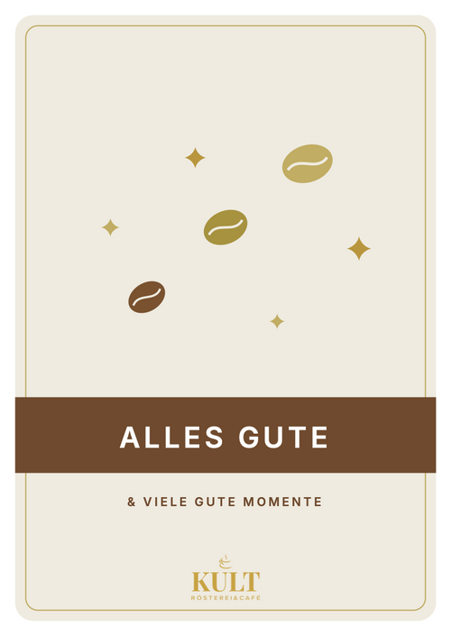 Grußkarte A6 – alles-gute