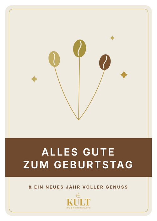 Grußkarte A6 – geburtstag