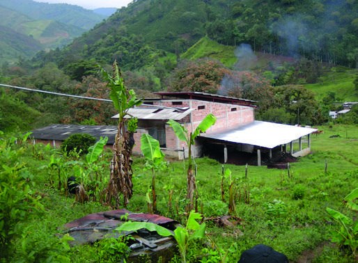 Finca im Bergland von Risaralda, Kolumbien: Plantage und Region