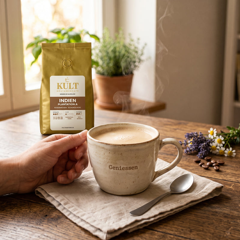 Bekömmlicher Kaffee aus der Langzeit-Trommelröstung