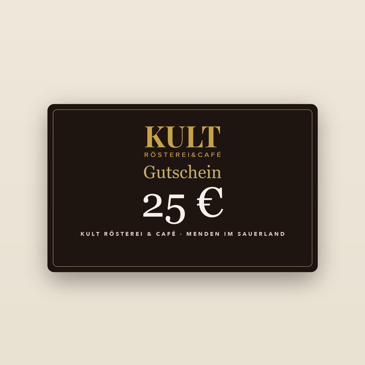 Kult-Gutschein über 25 Euro