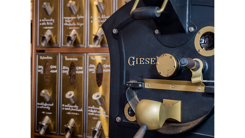 Giesen-Trommelröster in der Kult Rösterei